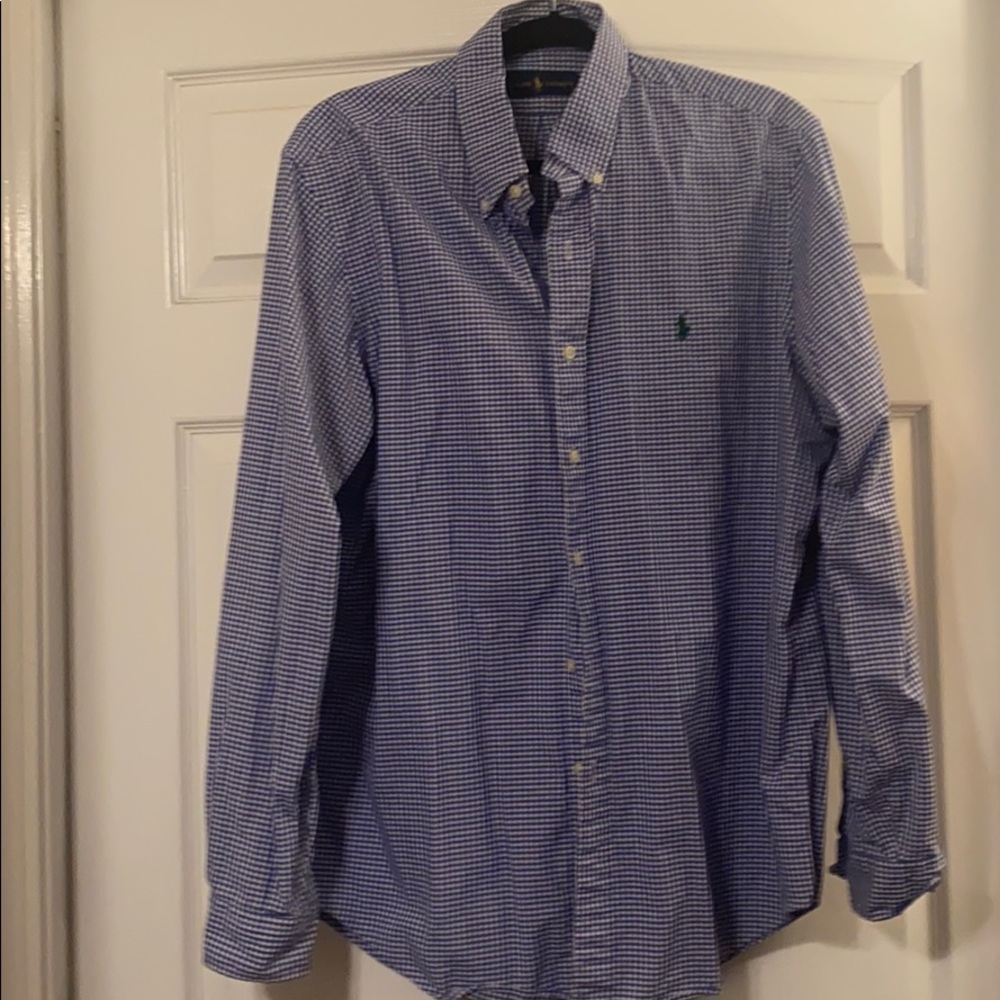 Ralph Lauren button up blue